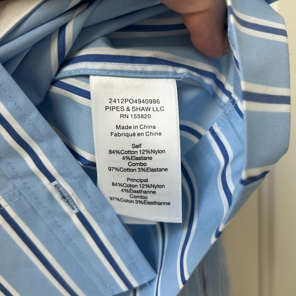 NWT Veronica Beard Maia double collar top - Picture 10 of 10